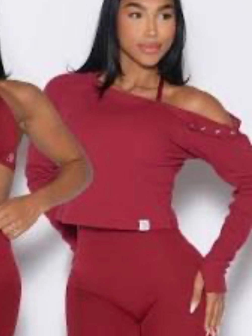 Bombshell Sportswear Off-Shoulder Allure Top